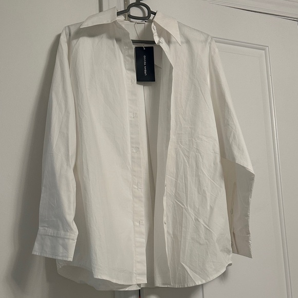 White Button-Up Shirt - Picture 1 of 1
